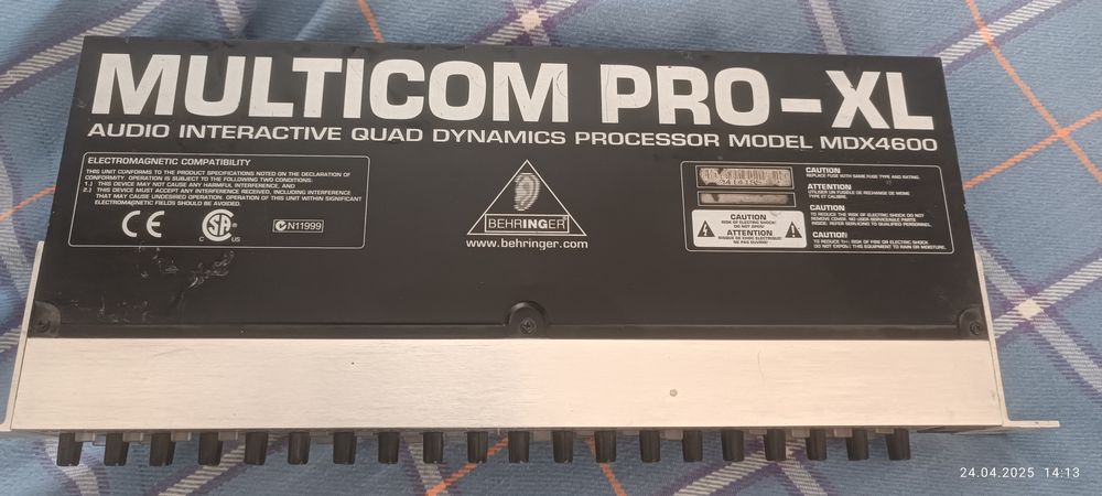 Продам аналоговый компрессор-лимитер для студийной записи