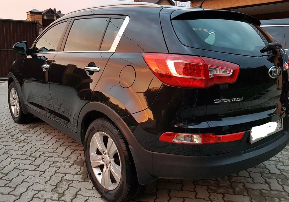 Бампер задний кia sportage 3