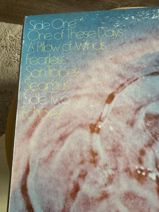 Disc vinyl pink floyd meddle