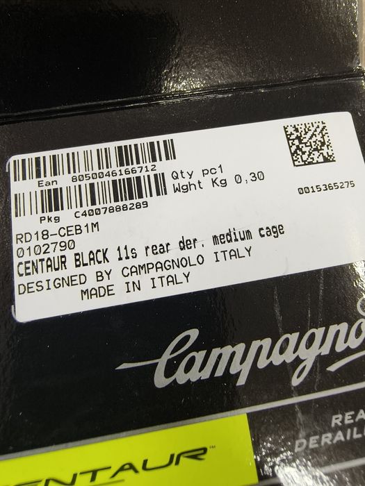 Заден дерайльор Campagnolo Centaur 11-speed Rear Derailleur medium