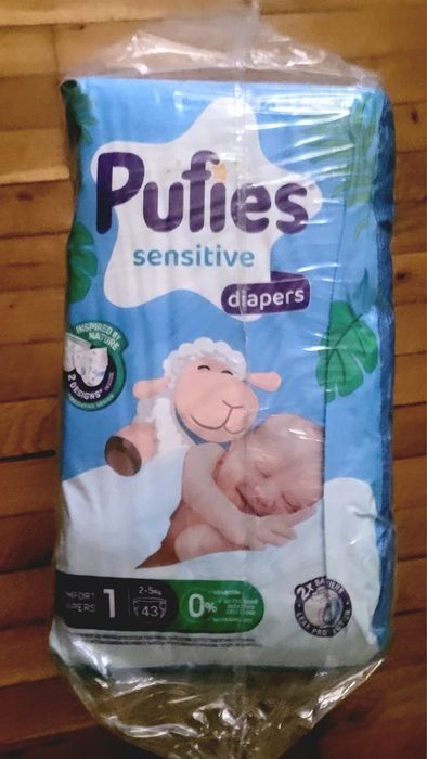 Памперси Pufies sensitive 1