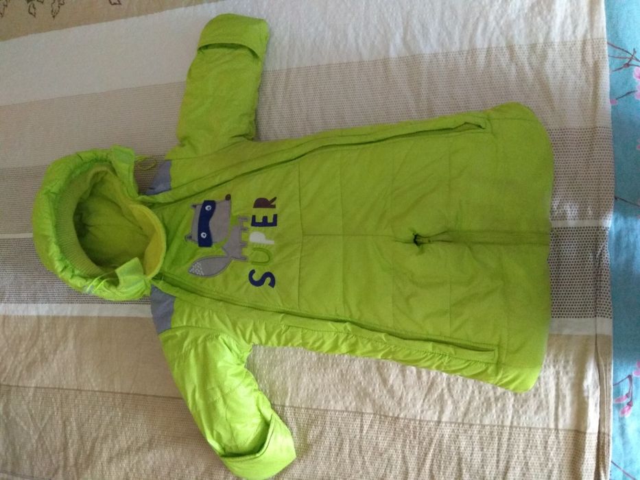 Зимний комбинезон-трансформер с подкладом