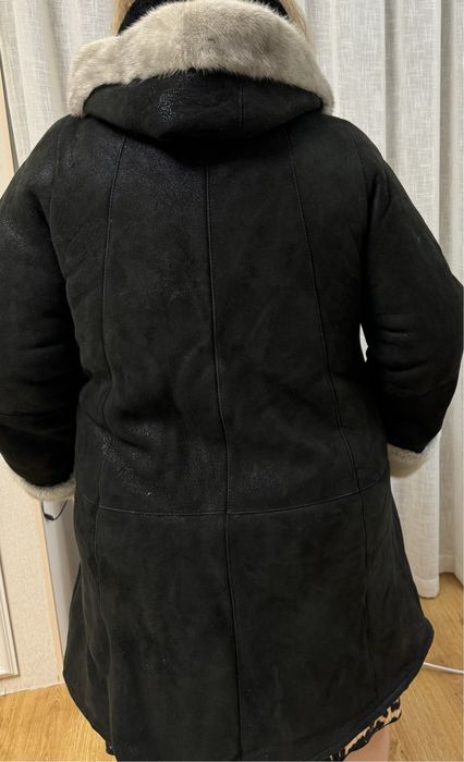 Супертеплая женская дубленка