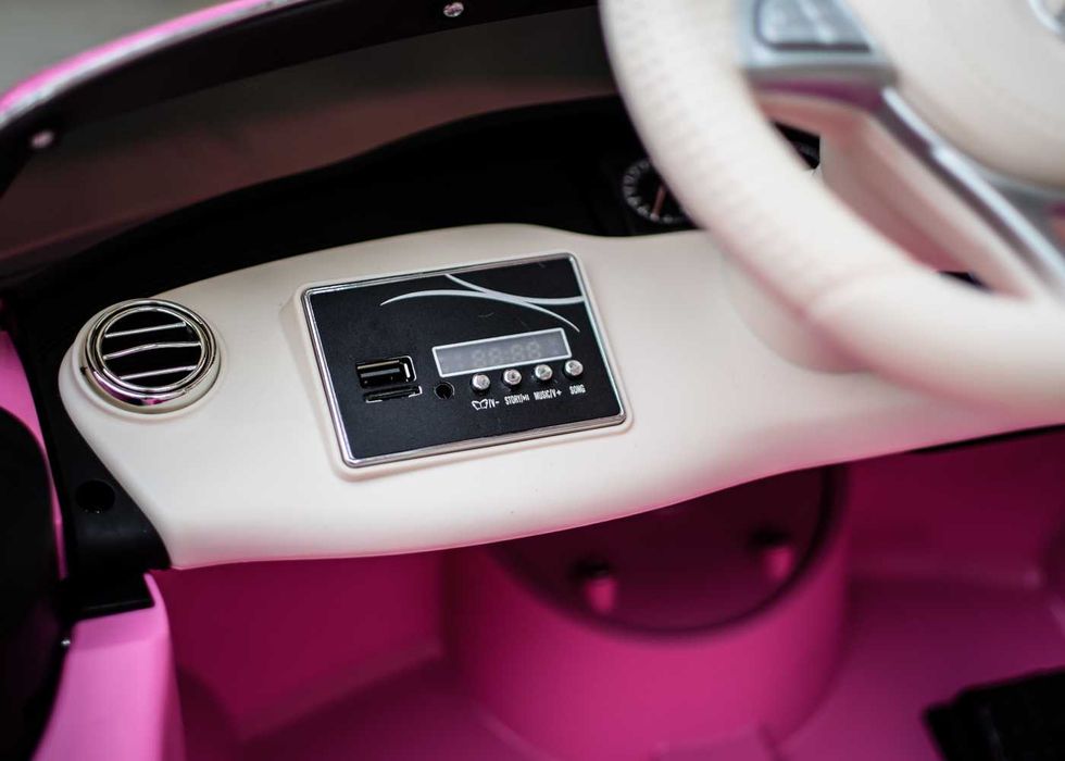 Masinuta electrica pentru copii Mercedes S650 MAYBACH 12V, Pink