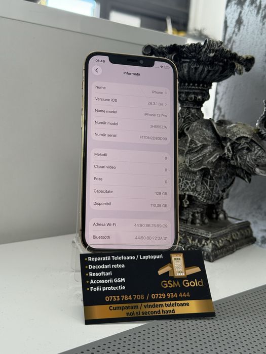 Vand iphone 12 pro de 128 gb