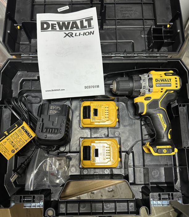 DEWALT DCD701MD1E шуруповерт