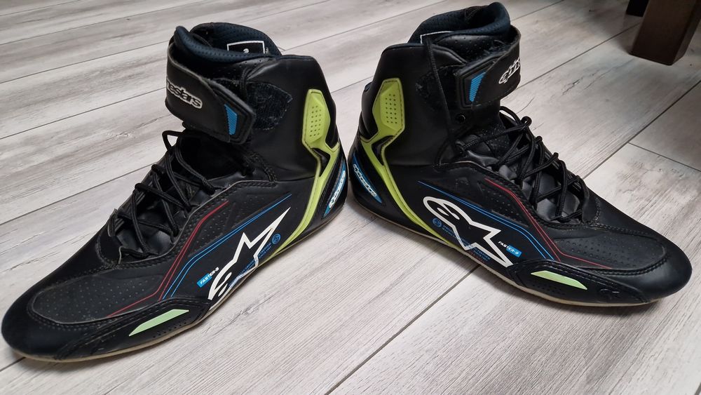 Geacă  piele, ghete alpinestars