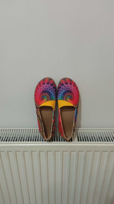 Леки, цветни, летни обувки №38