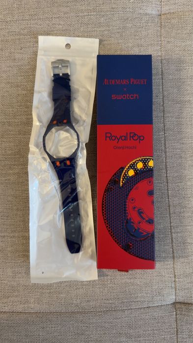 AP x Swatch Orenji Hachi ЧИСТО НОВ
