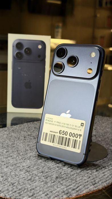 Айфон 17 про/iphone 17 pro 512gb/100% C-31