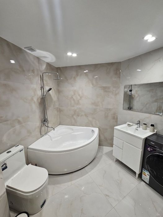 Аренда. Новая 3-х комнатная квартира, ЖК Silk Road, Буз базар, БИЙ.