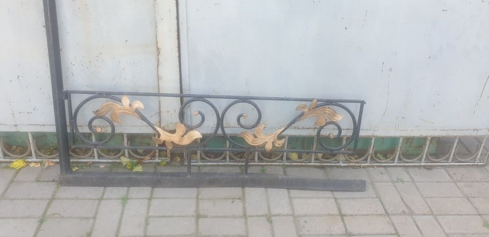 Крыльцо кованное из прута