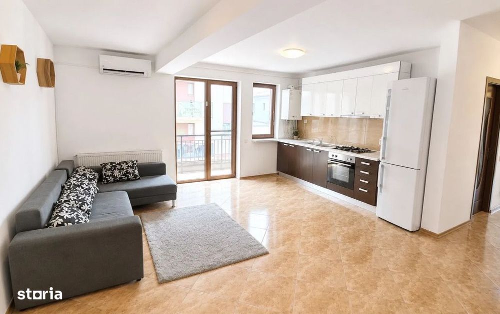 Apartament spatios 3 camere, 68 mp utili, etaj 1, terasa, zona Poligo — fotografia 1