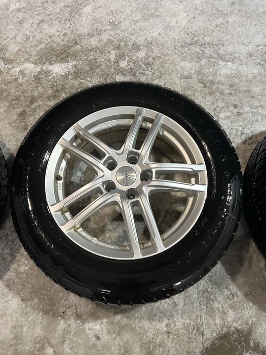 Jante cu anvelope iarna skoda / vw / seat / audi / mercedes / 5x112