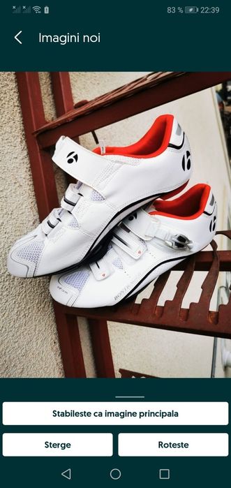 Vând incaltari sport Bontrager cu sistem de fixare pt pedale in talpa