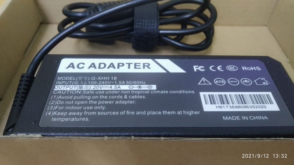 Продам зарядное устройство Lenovo