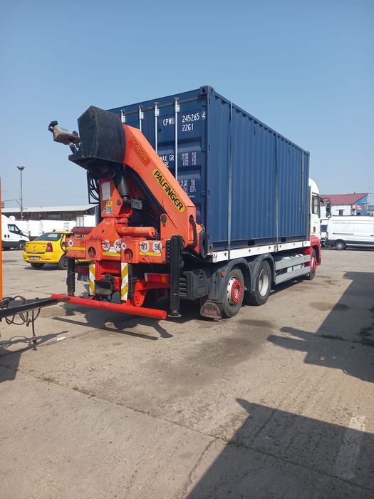 Camion MAN cu macara - Palfinger PK18500