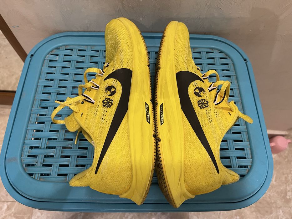 42.5 Nike Air Zoom Pegasus 36 Cody Hudson Yellow Жълти Jordan Diesel Маратонки Puma Adidas