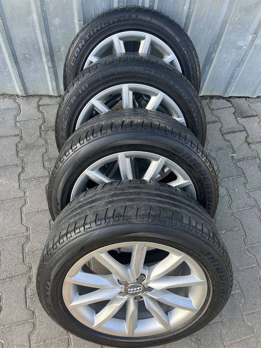 Jante aliaj 5x112mm, anvelope vara 235/50 R18, Audi Q3, VW Tiguan Seat