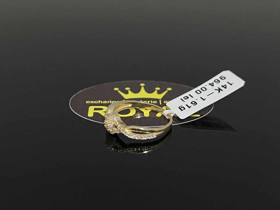 Bijuteria Royal CB : Inel dama aur nou 14k 1,61gr