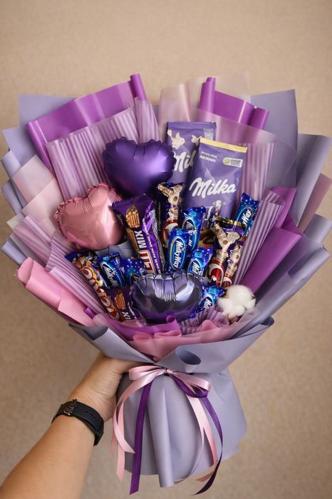 Съедобные букеты на заказ