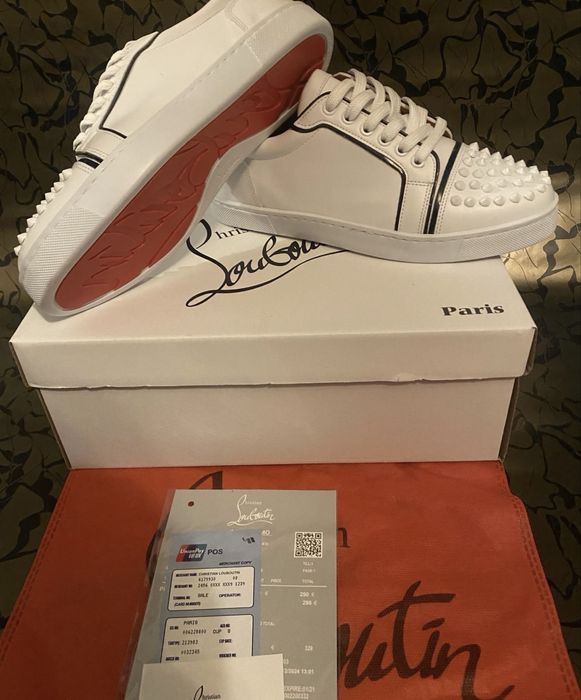 Adidași Christian Louboutin Low – FULL BOX – NOI