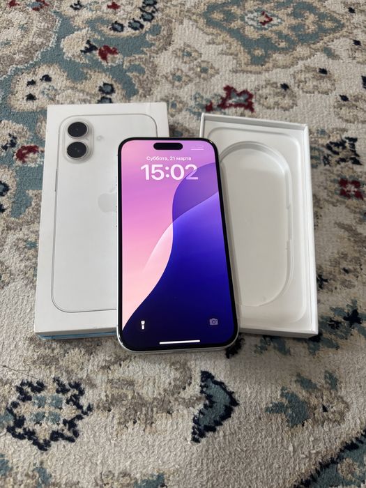 Продам iPhone 16 128гб 91%  айфон 16 гарантия оригинал без ремонта