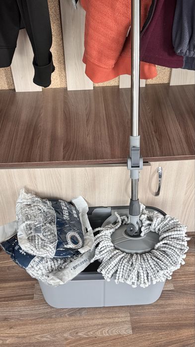 Новые две швабры с запасками