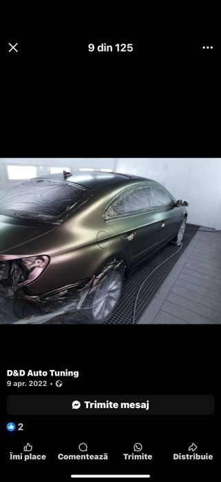 Vopsea cameleon auto decoratiuni