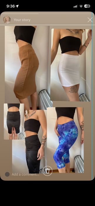 Рокли панталони и поли с/м размер