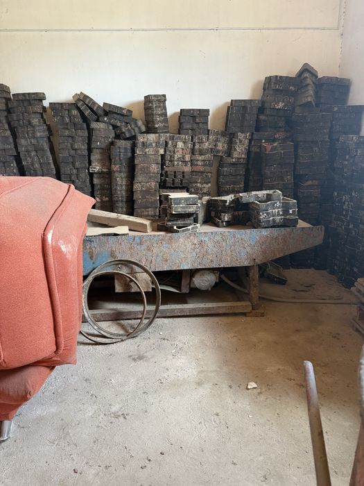 Станок для производства брусчатки