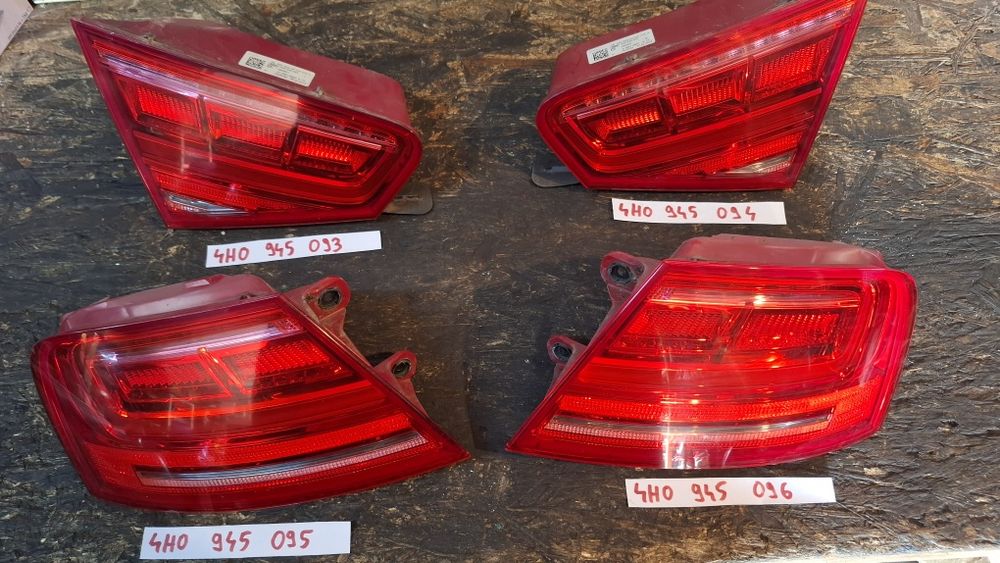 Triple stopuri Audi A8 4H 2013 cu led