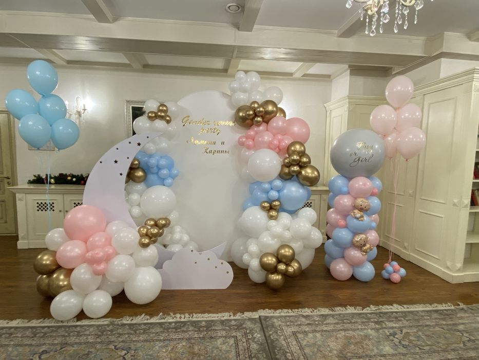 шары гендер пати от 2500 тг