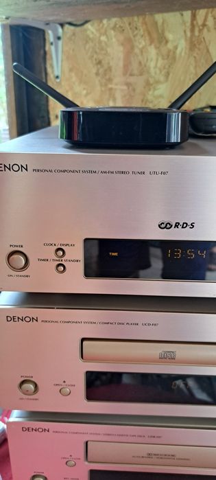 Качествена Hi-Fi система Denon D-F07 (4 компонента) – Отличен звук
