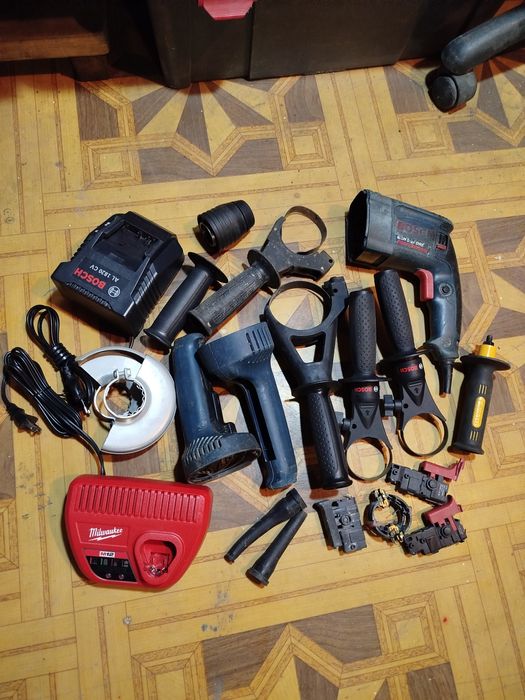 Запчасти для Bosch, Milwaukee, DeWalt .