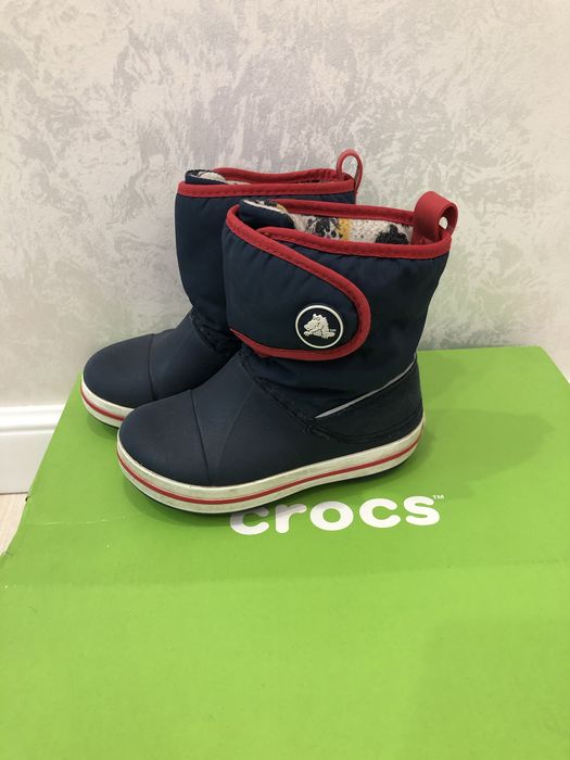 Тёплые Crocs размер 25-26 Оригинал