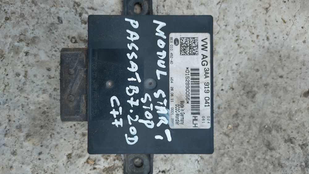 Modul start stop passat b7 2.0 d