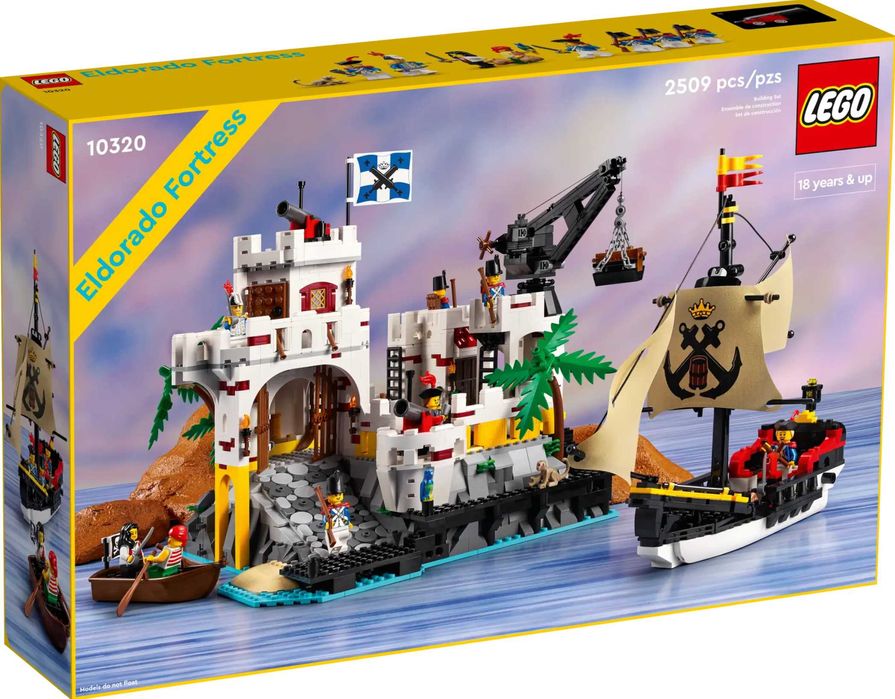Конструктор LEGO 10320 Eldorado fortress Лего "Крепость Эльдорадо"