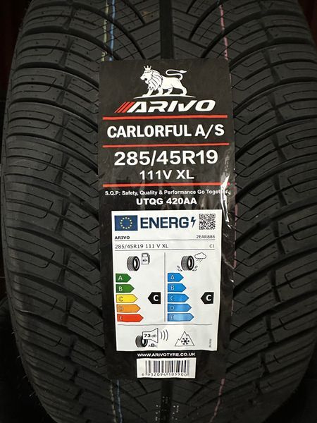 Нови Всесезонни Гуми Arivo A/S 285/45R19 111V XL НОВ DOT БОРД 2854519