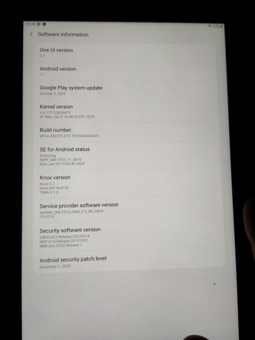 Samsung Tab A 10.1(2019)