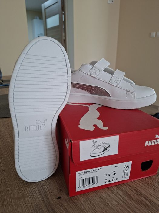 PUMA Richie Classic V PS Alb, mărimea 35