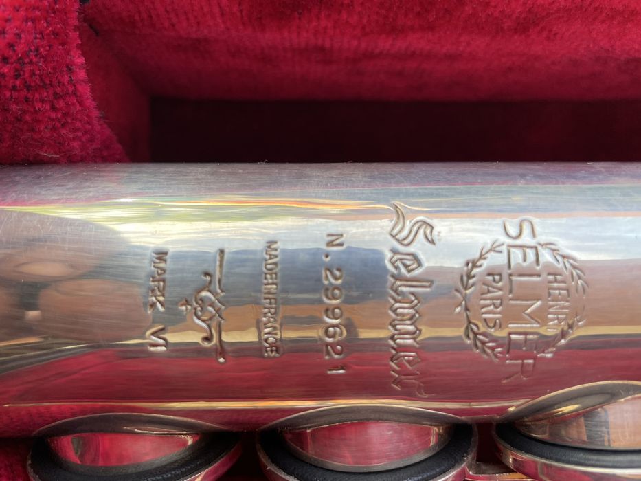 Selmer Mark VI Sopransaxafon placat cu argint