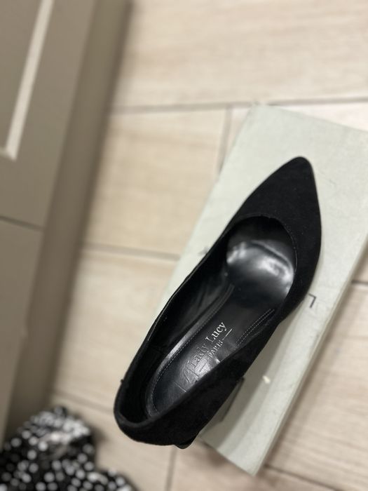 осенние туфли из замша