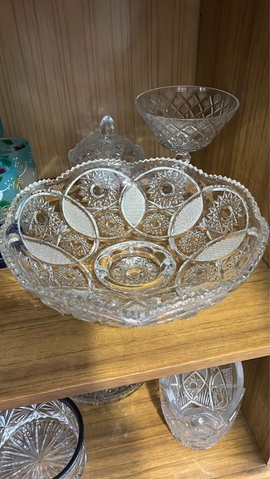 Хрусталь вазы/стаканы