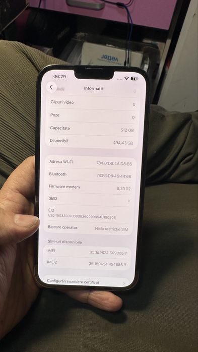 Iphone 13 pro max verde 512 gb