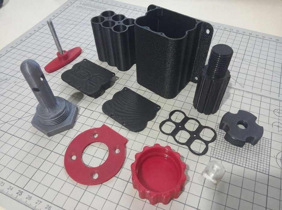 Инженерная 3д печать пластиками PLA/PETG/ABS, ремонт, производство