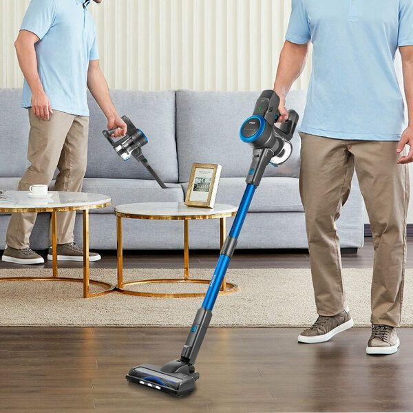 Вертикальный пылесос Kitfort КТ-5175-1 синий