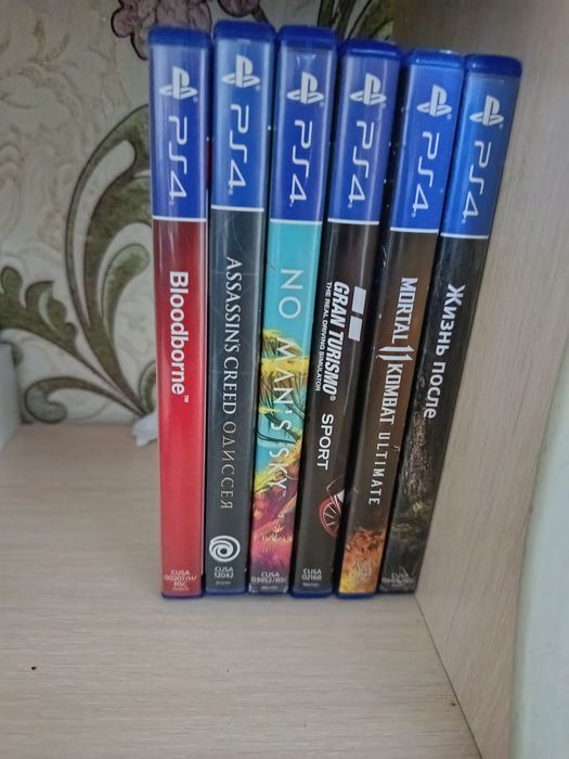 Продам диски с играми на пс4