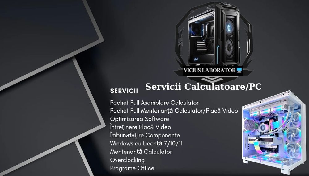 Servicii IT/GSM : PC,Laptop,PS4/PS5 CONSTANȚA