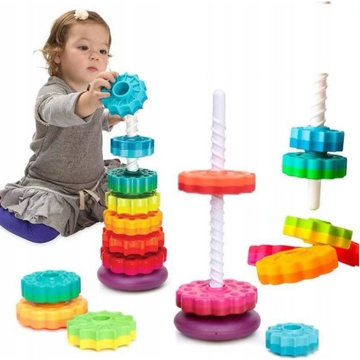 Спиральная пирамидка Rainbow Tower